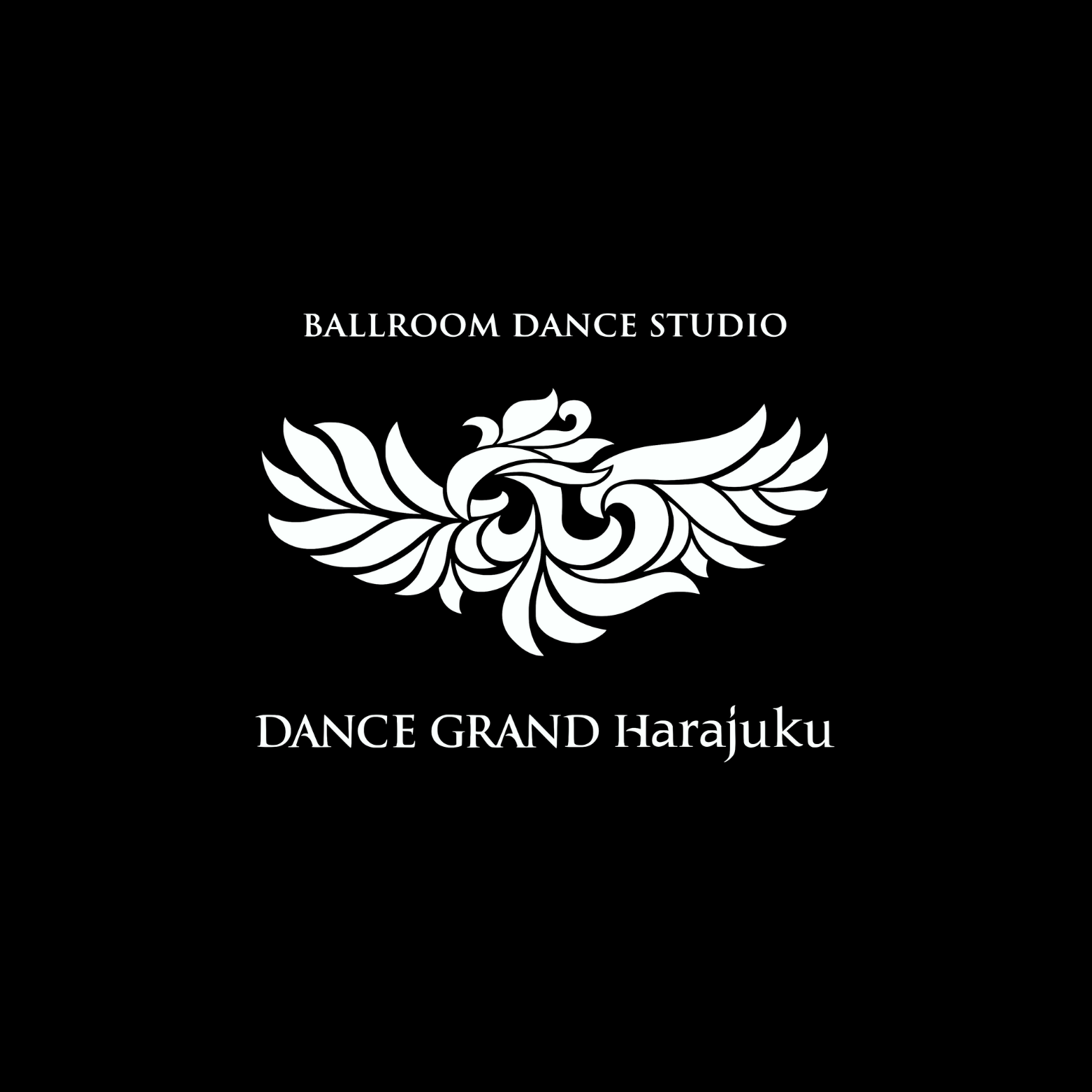 DANCE GRAND Full Logo (Black BG)